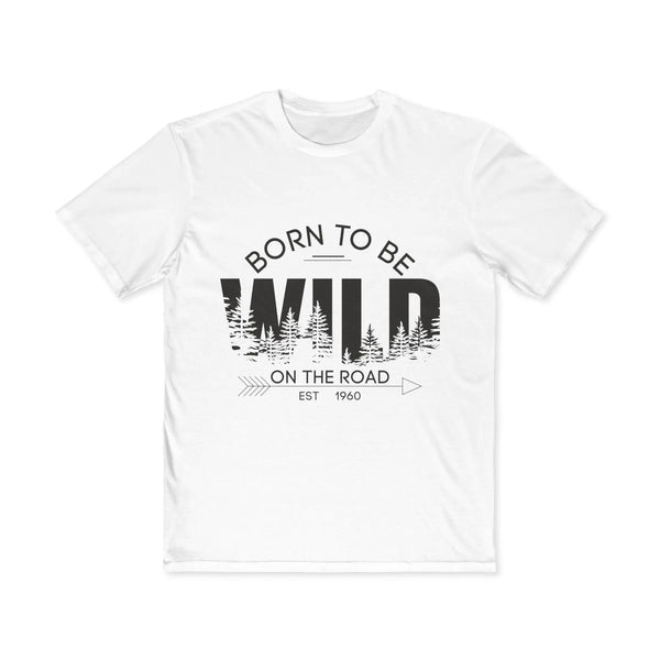 Born to Be Wild Tee – Men’s Adventure Graphic T-Shirt | Lightweight Cotton Road Trip Shirt