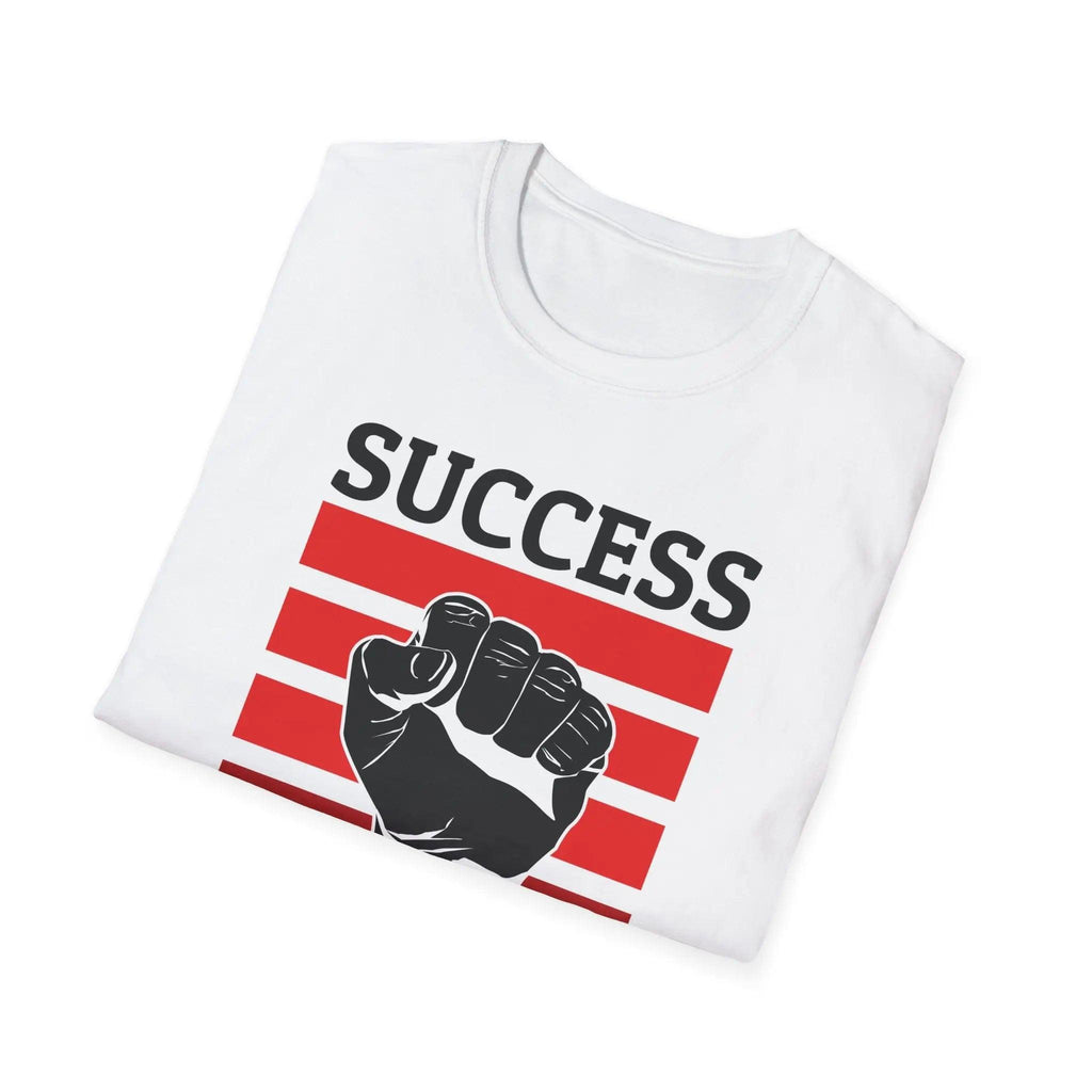Success Punch T-Shirt — Motivational Fist Graphic Tee Printify