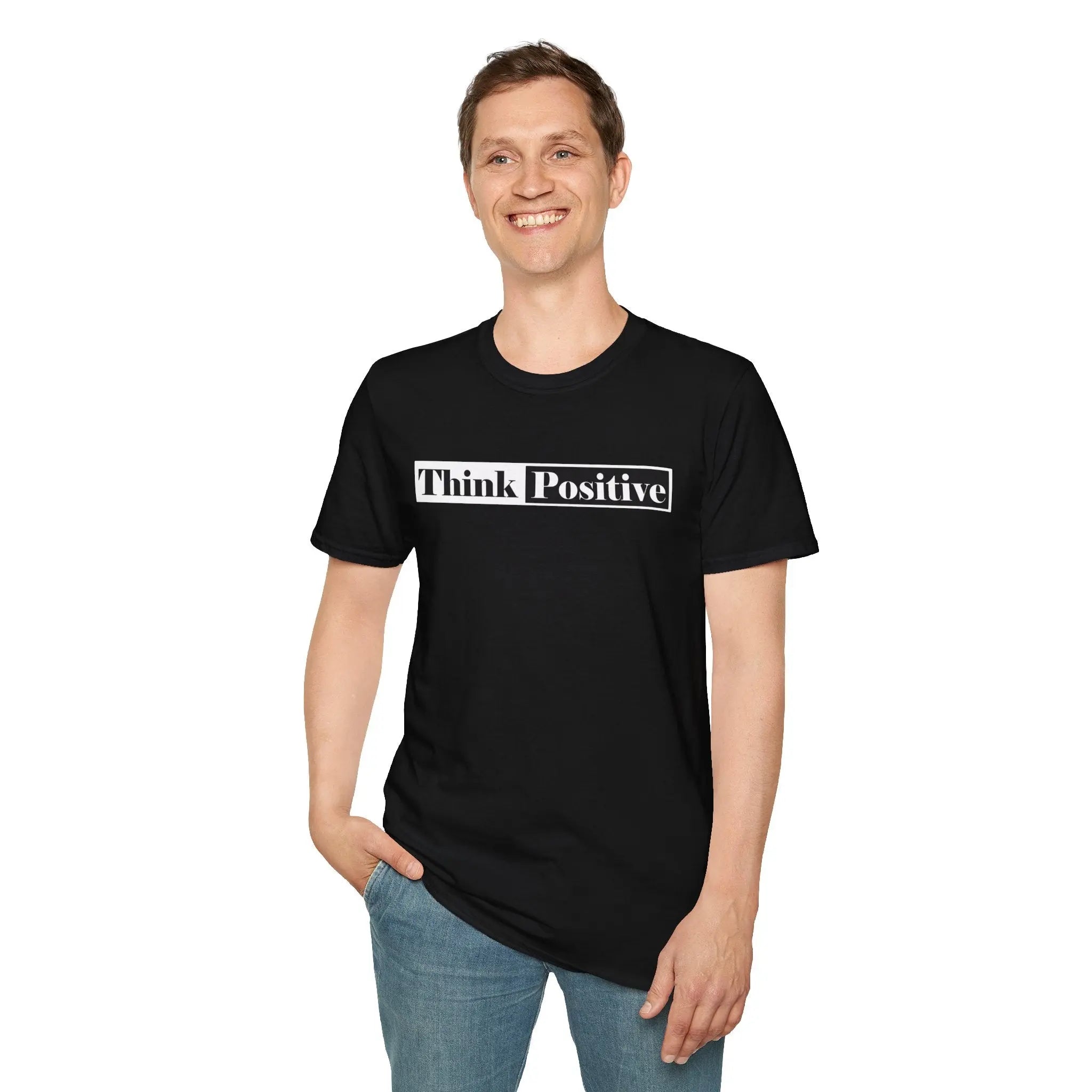 Think Positive T-Shirt Printify