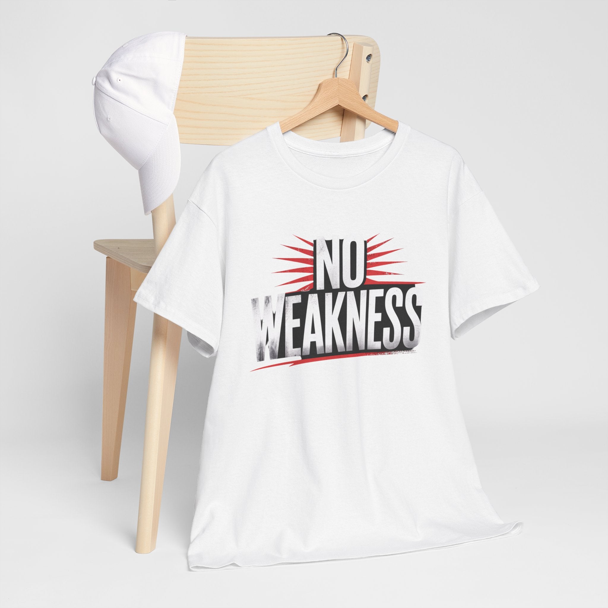 No Weakness customer T-shirt