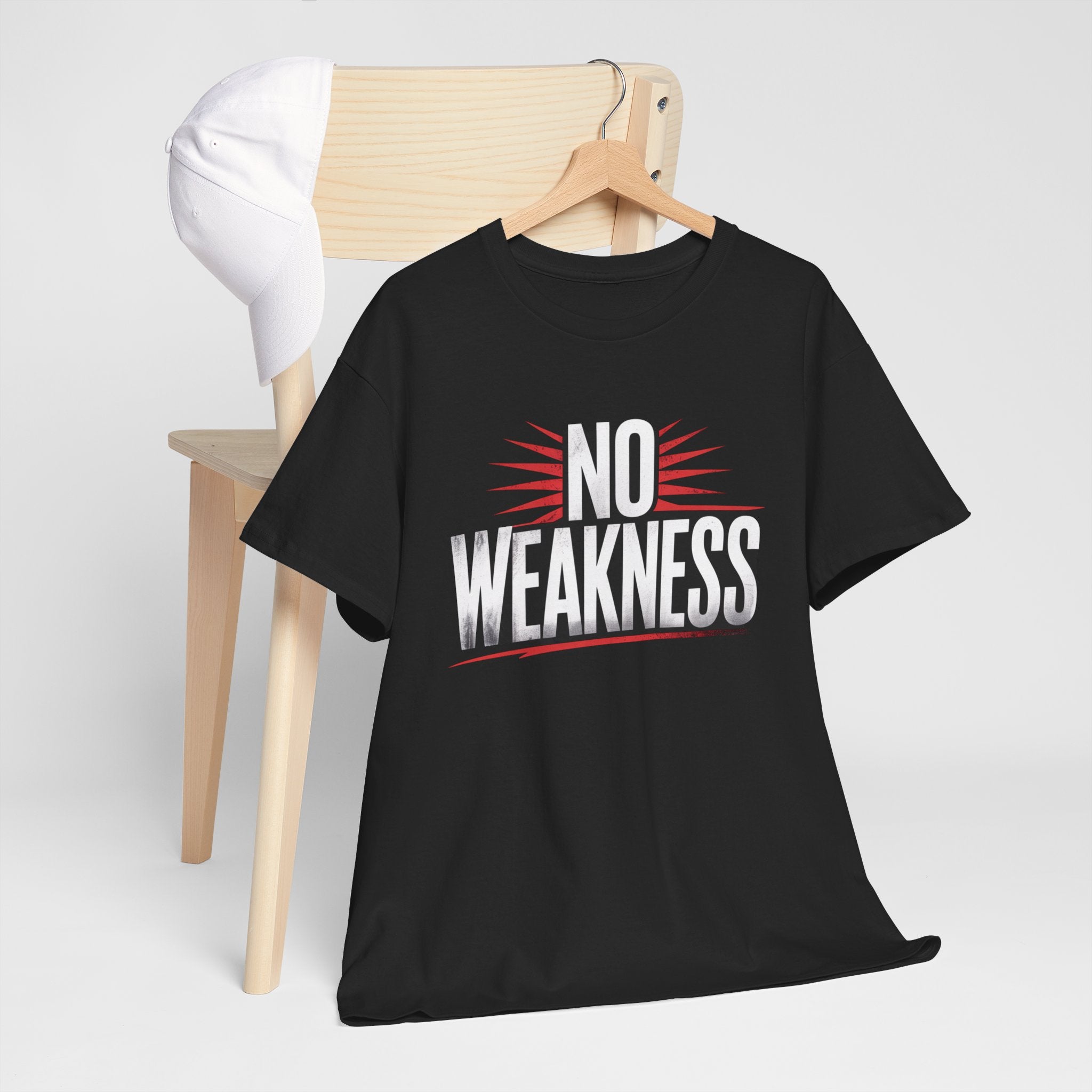 No Weakness customer T-shirt