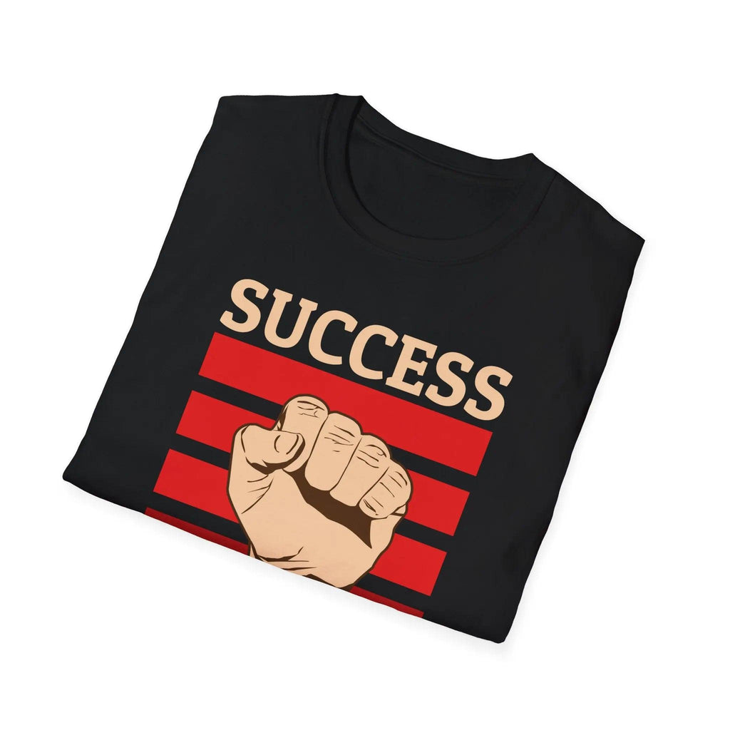 Success Punch T-Shirt — Motivational Fist Graphic Tee Printify