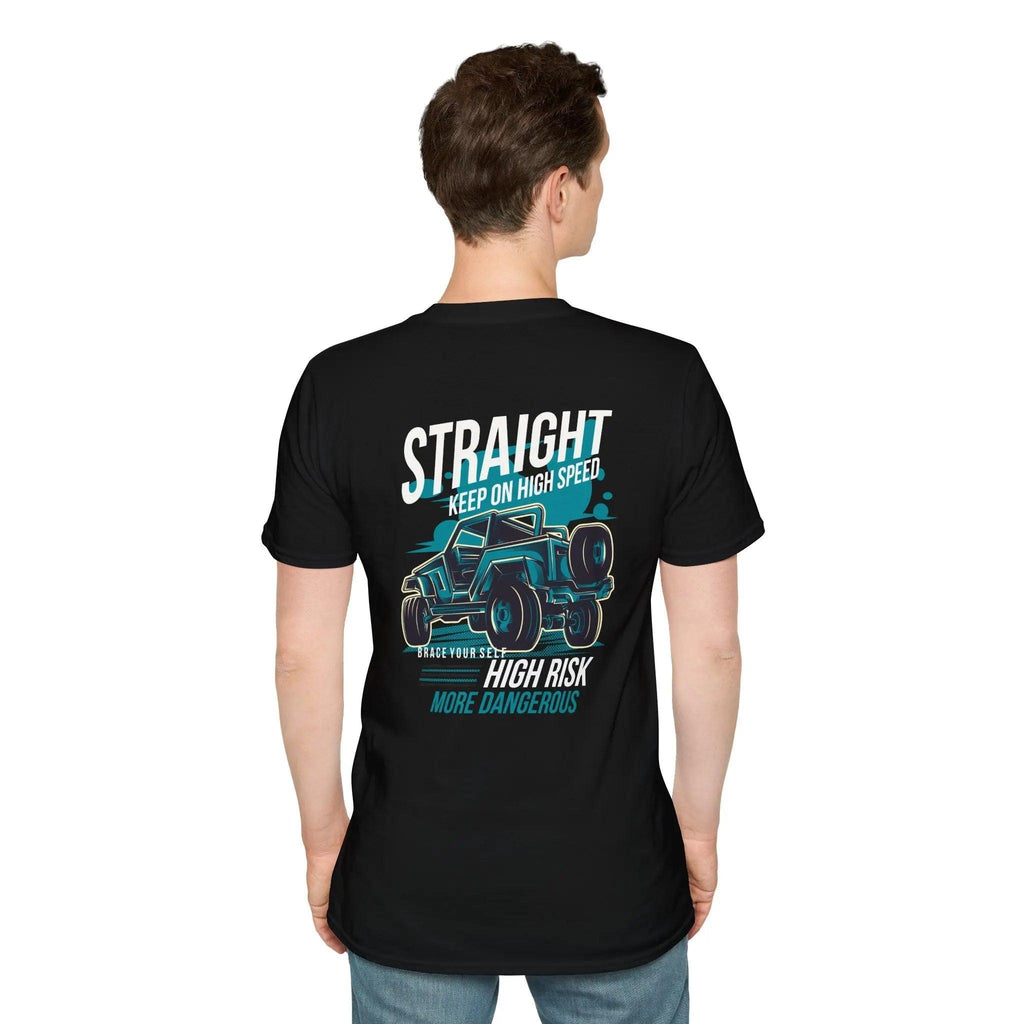 High Risk Off-Road Buggy T-Shirt — Vintage Racing Graphic Tee Printify