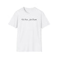 T-Shirt — "No Rush Just Results" Minimal Script Tee Printify
