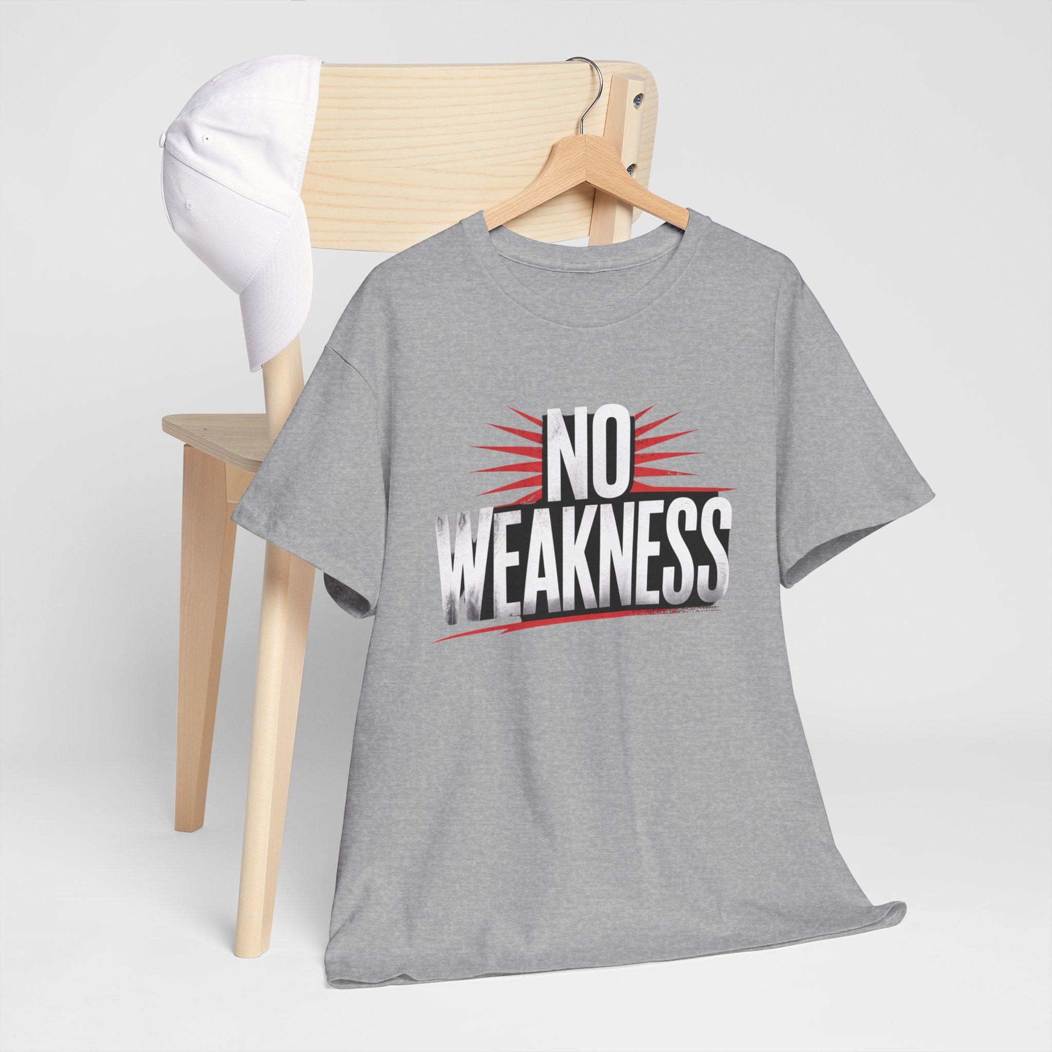No Weakness customer T-shirt