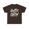 Hustle and Grow Motivational T-Shirt | Premium Cotton