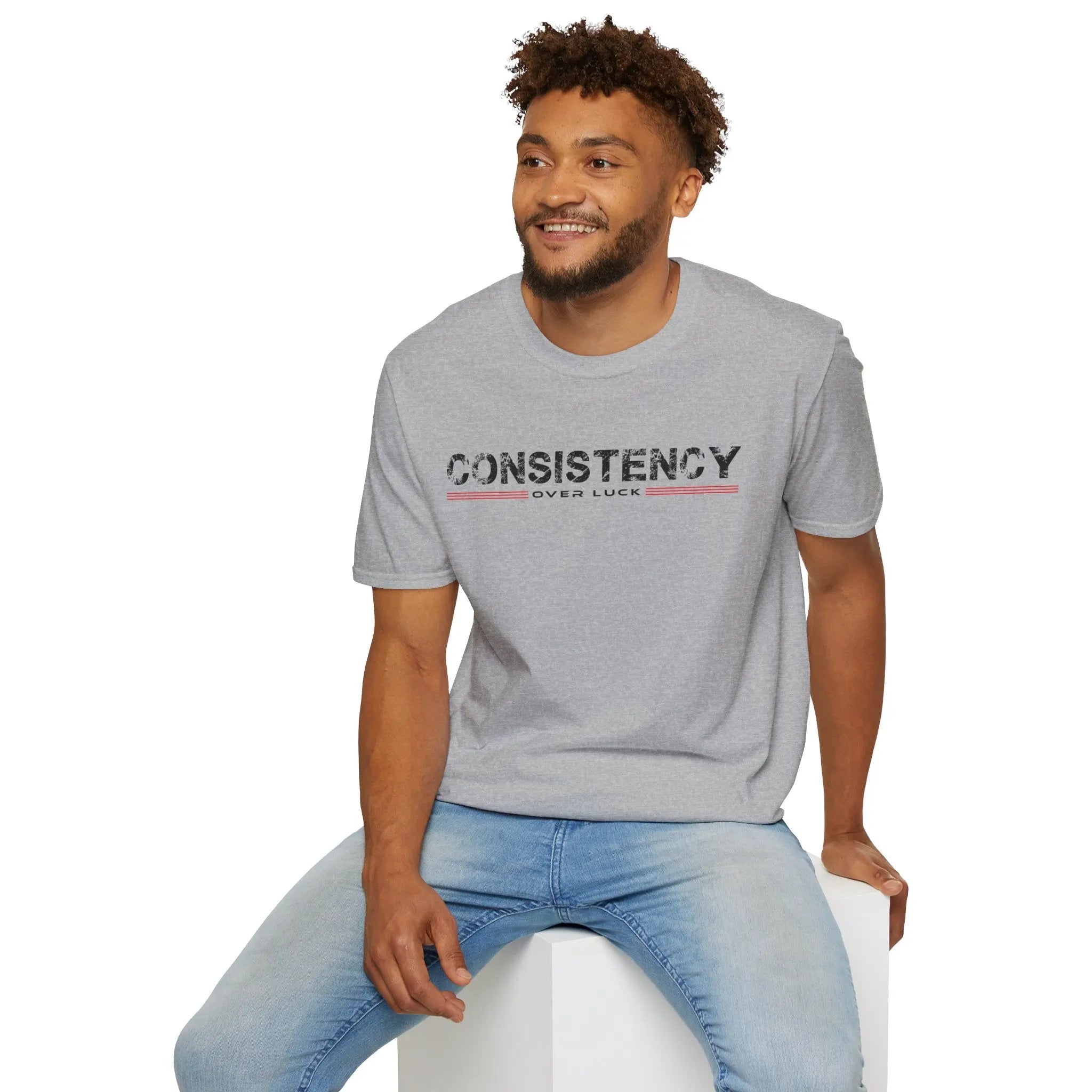 Motivational Fitness & Hustle T-Shirt Printify