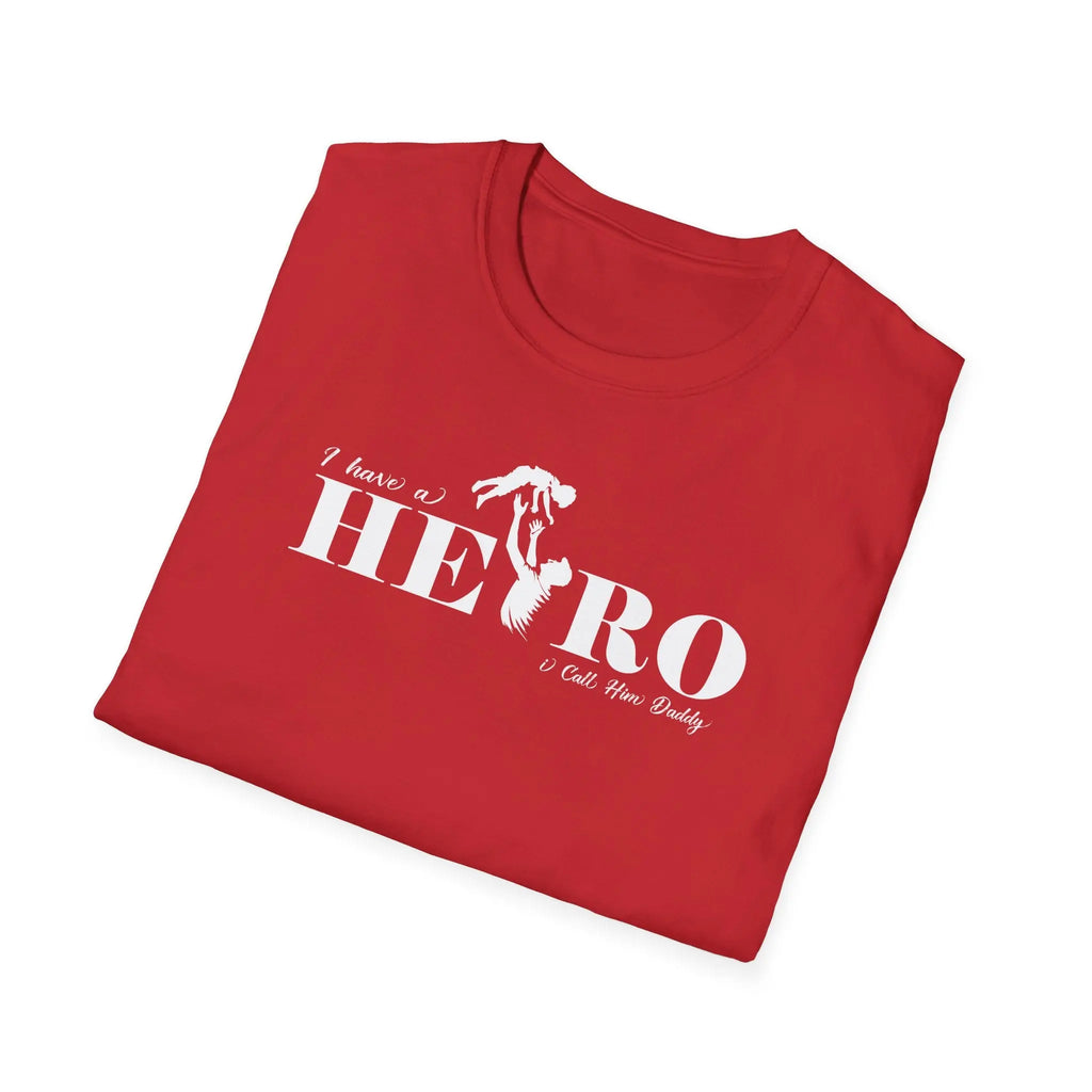 "I Don’t Need a Hero (Call Mom Daddy)" Graphic Tee Printify