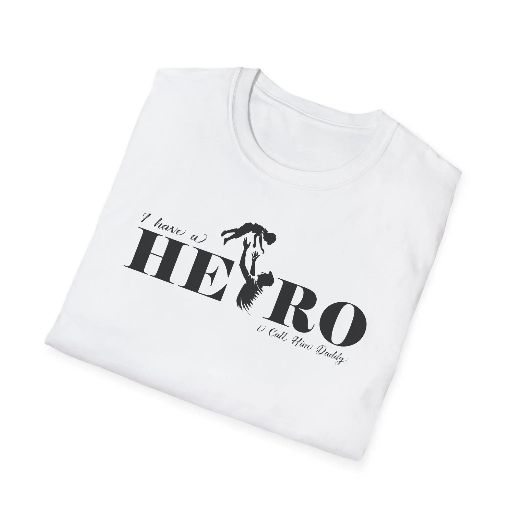 "I Don’t Need a Hero (Call Mom Daddy)" Graphic Tee Printify