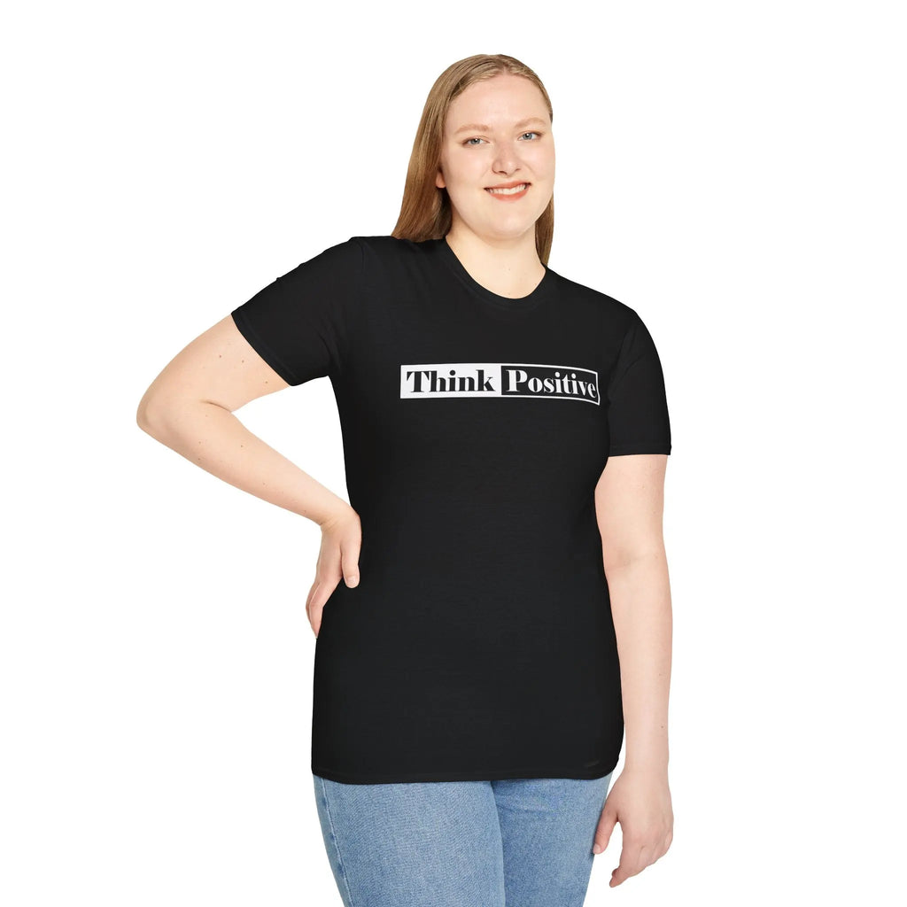 Think Positive T-Shirt Printify