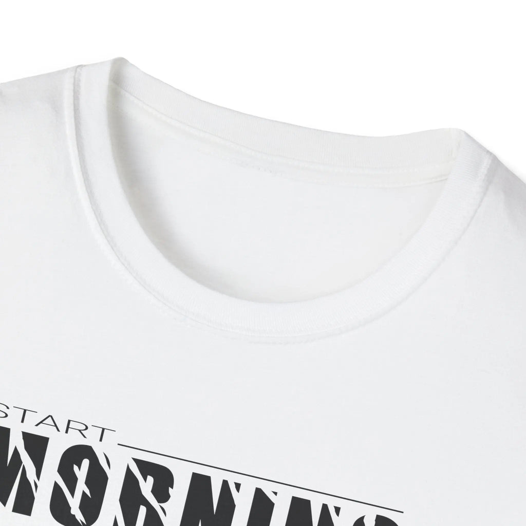 Morning Coffee T-Shirt – Minimalist “Morning” Printify