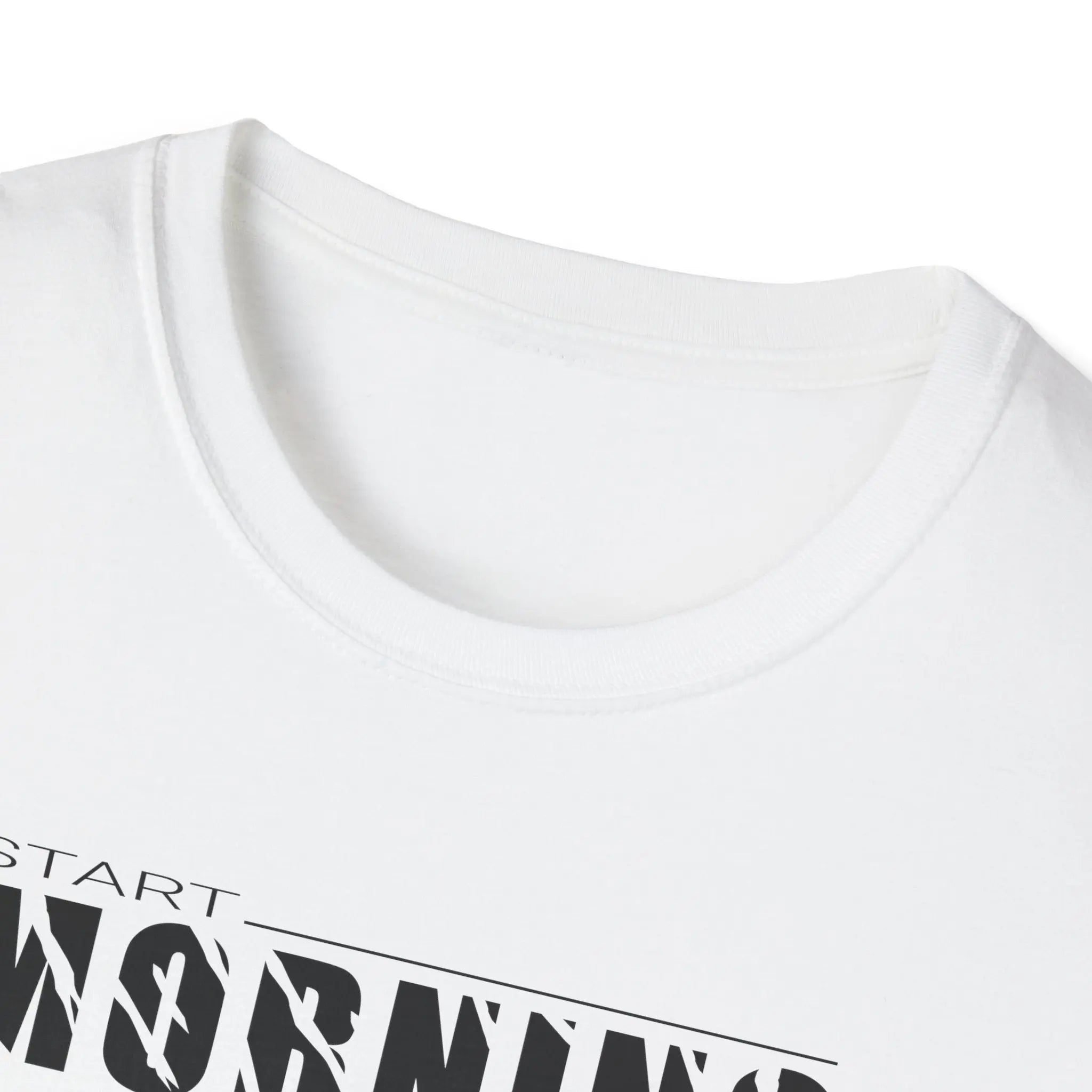 Morning Coffee T-Shirt – Minimalist “Morning” Printify