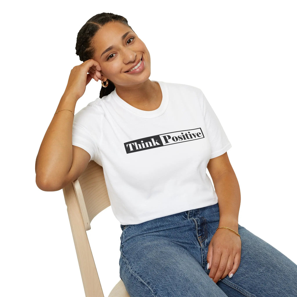 Think Positive T-Shirt Printify