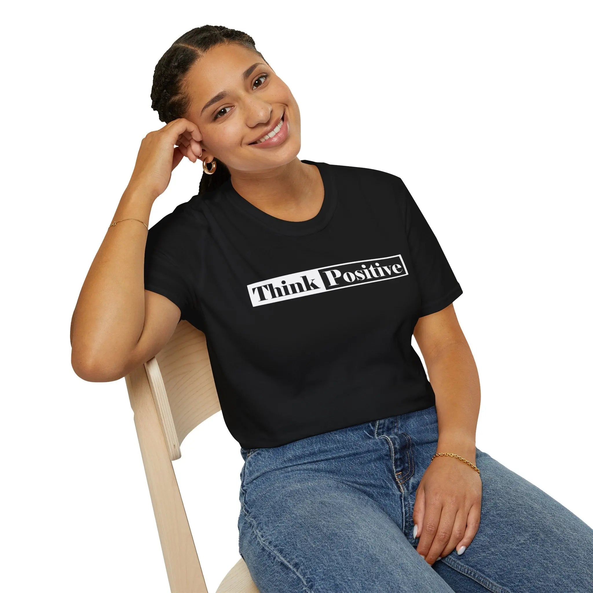 Think Positive T-Shirt Printify