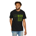 T-Shirt Motivazionale “Non Mollare Mai Bro Sempre” – Maglietta in Cotone Pesante con Grafica Pugno Printify