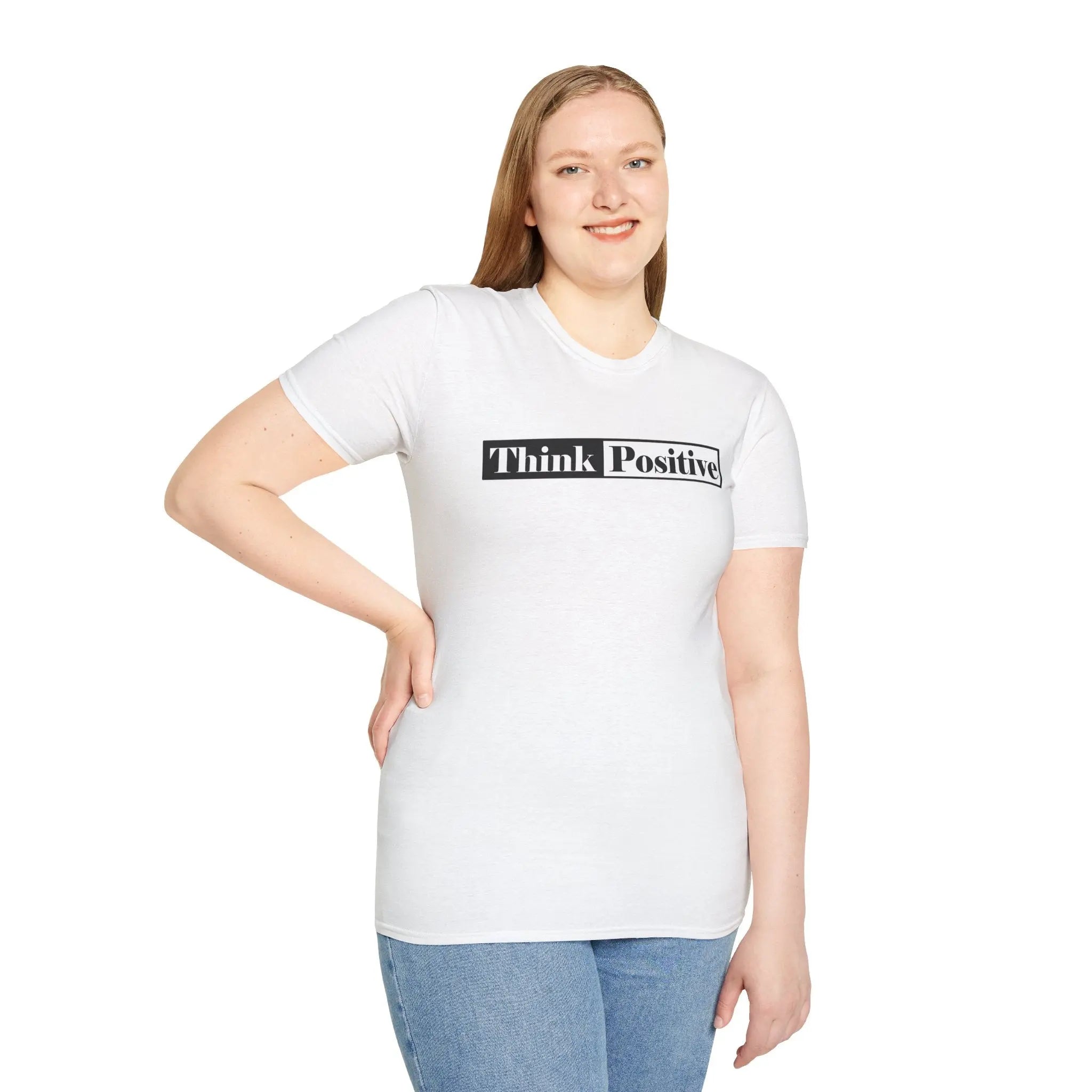 Think Positive T-Shirt Printify