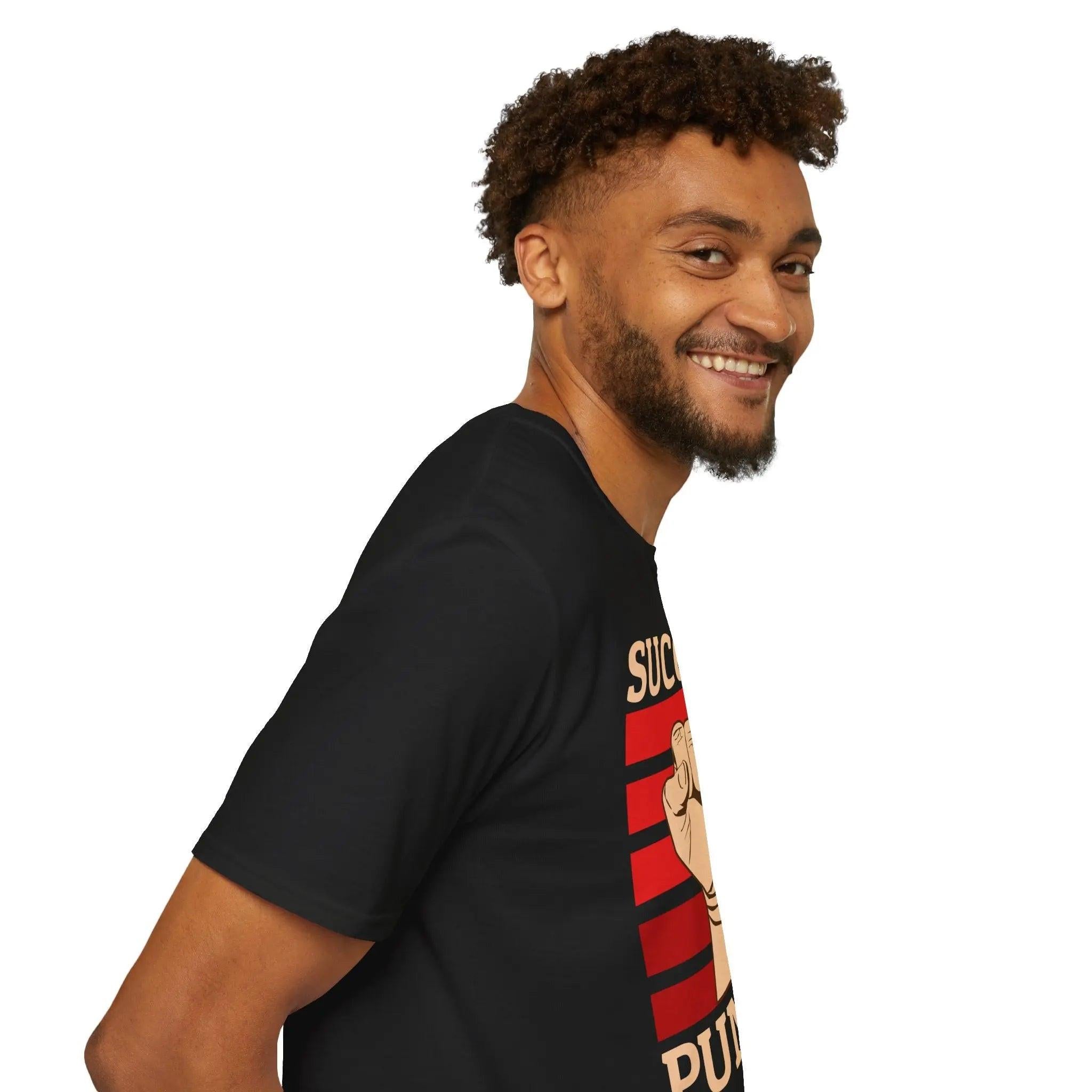 Success Punch T-Shirt — Motivational Fist Graphic Tee Printify