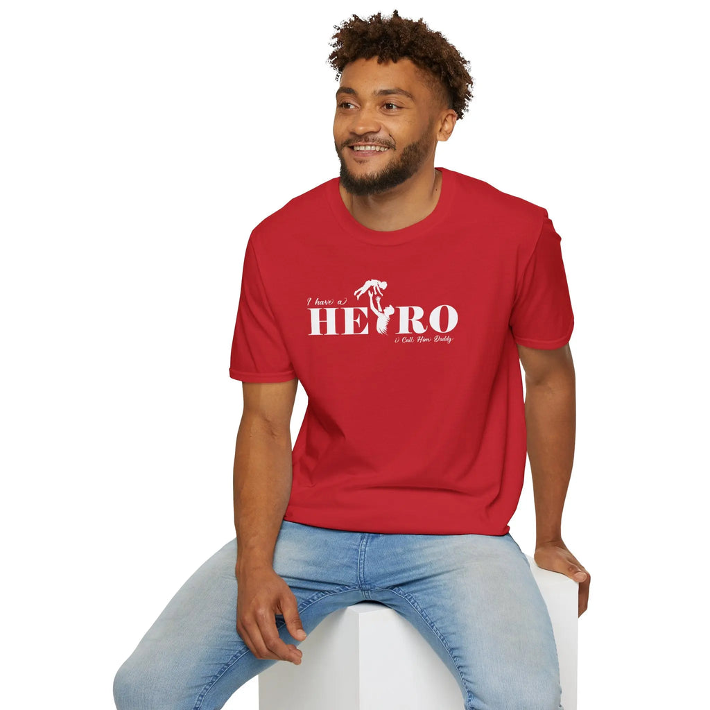 "I Don’t Need a Hero (Call Mom Daddy)" Graphic Tee Printify