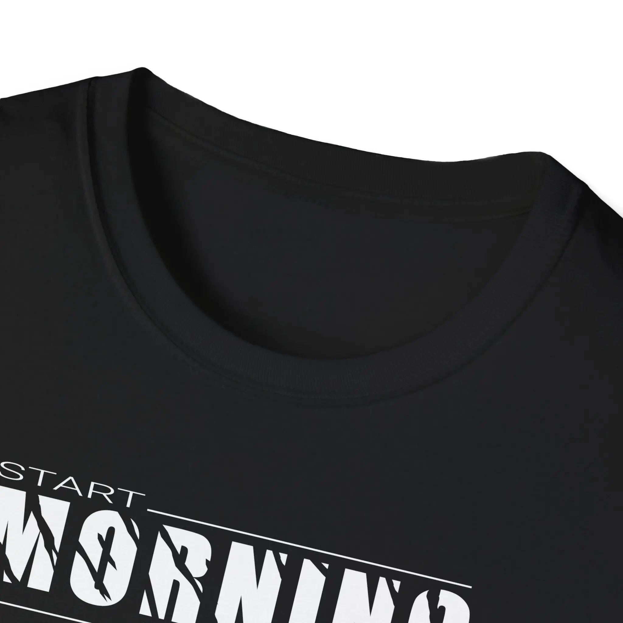 Morning Coffee T-Shirt – Minimalist “Morning” Printify