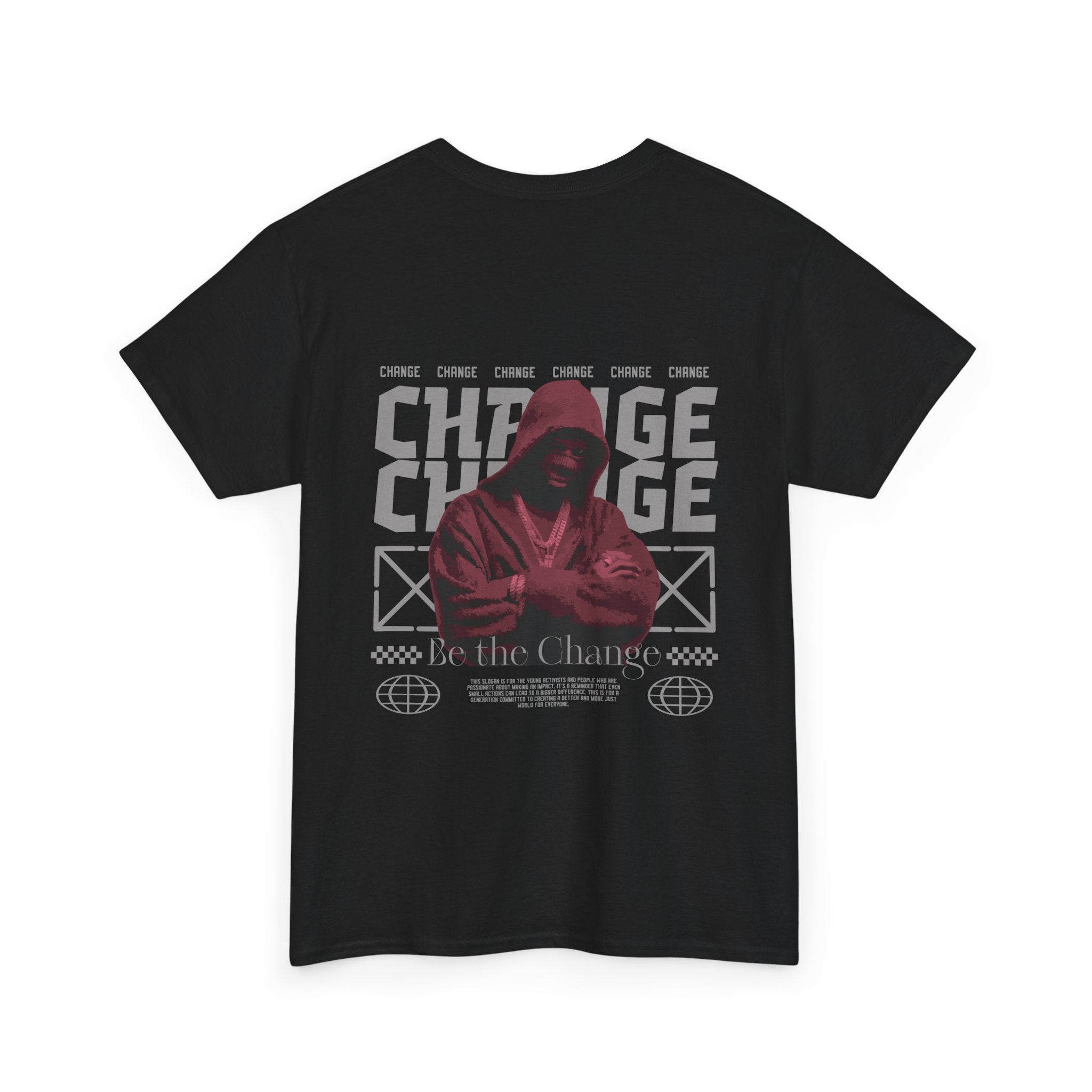 Black Print Love T-shirt