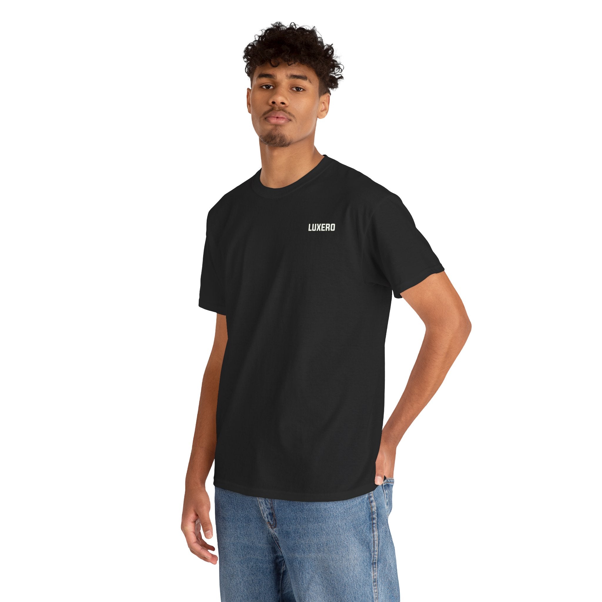 Black Print Love T-shirt
